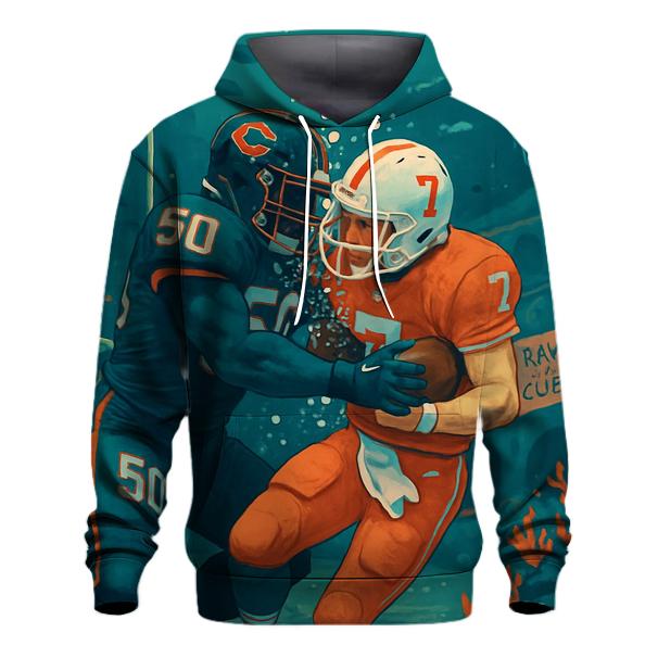 Undersea Kelp Stadium Braves Versus Cubs Pressure Match graphic hoodies