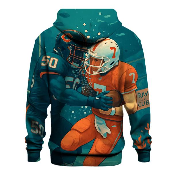 Undersea Kelp Stadium Braves Versus Cubs Pressure Match graphic hoodies