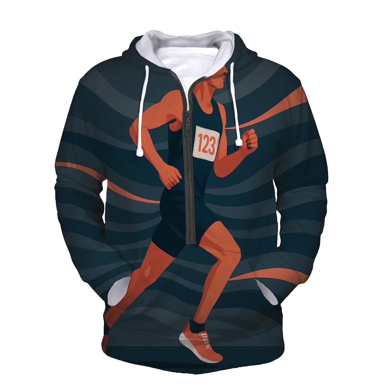 Gravity Wave Marathon premium hoodies