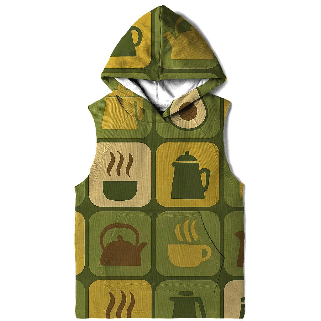 Avocado Kitchen Tile Groove graphic hoodies