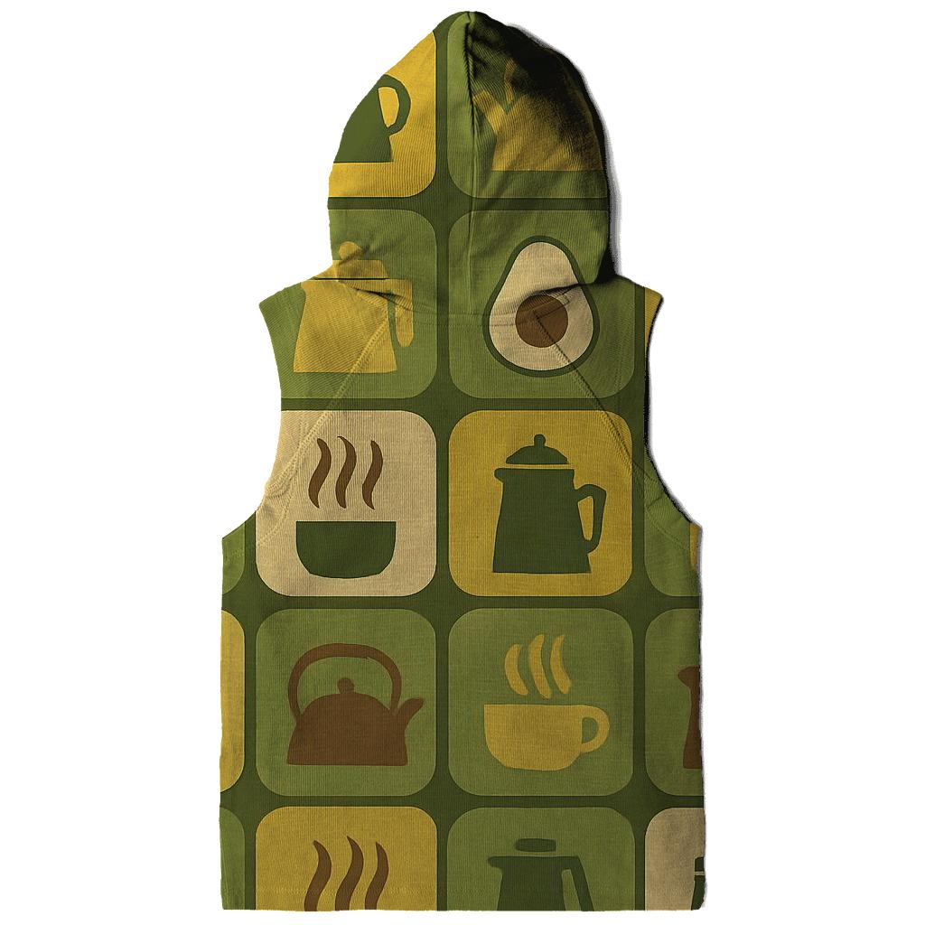 Avocado Kitchen Tile Groove graphic hoodies