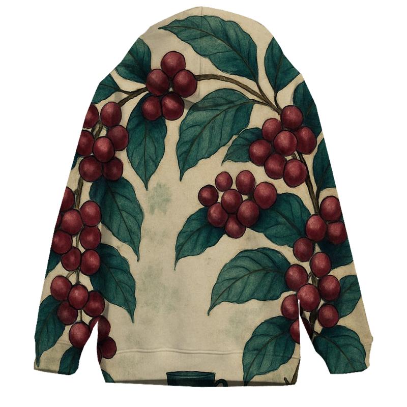 Coffee Cherry Canopy premium hoodies