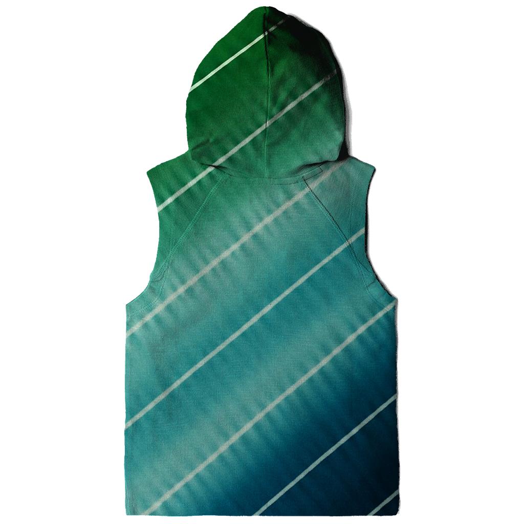 Aurora Arashi Diagonal Drift zip-up hoodies