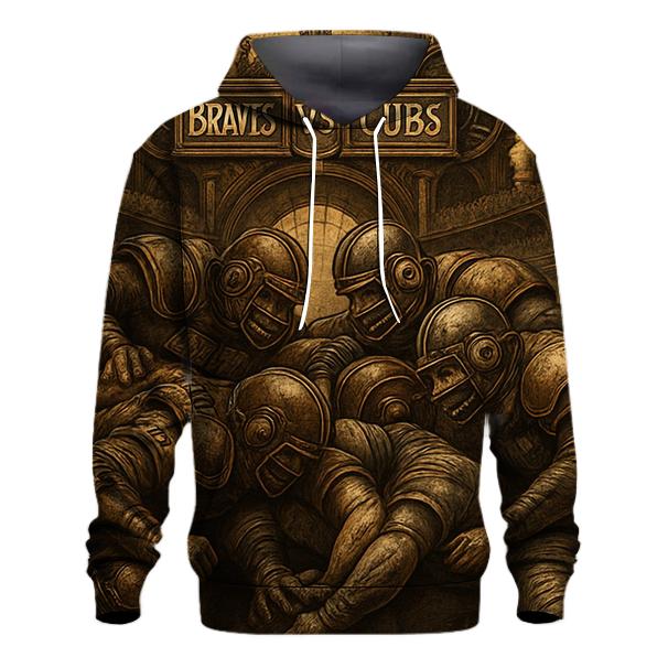 Clockwork Colosseum Braves Versus Cubs Gearline Battle zip-up hoodies