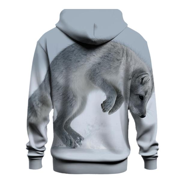 Frostline Pounce Arctic Fox hoodies fashion