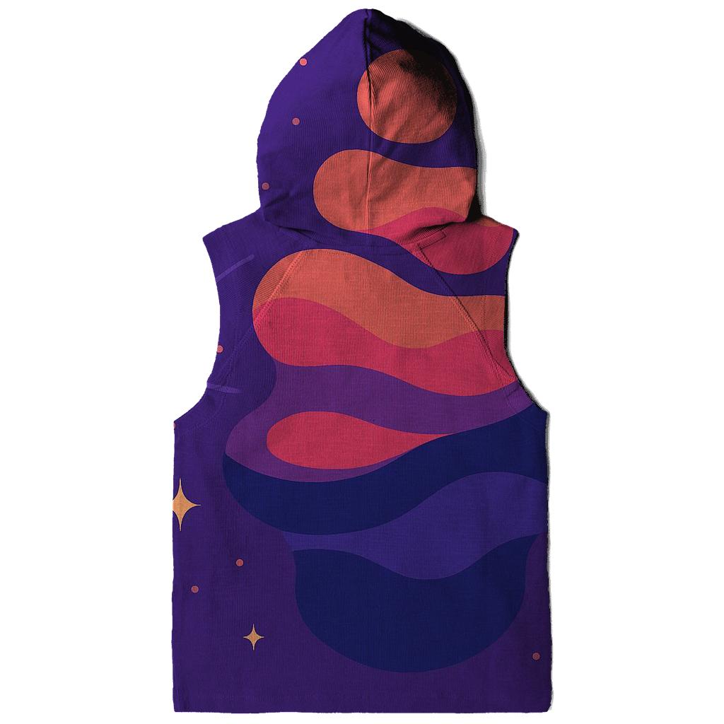 Cosmic Lava Lamp Layers graphic hoodies