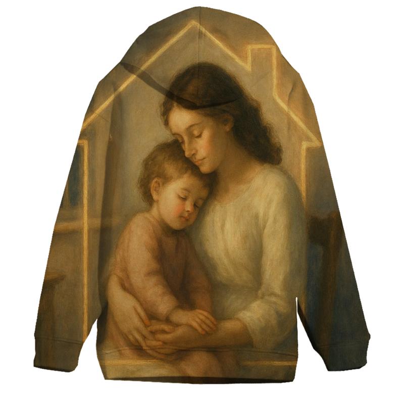 The Place Your Name Was Safe A Mothers Heart As Home pullover hoodies