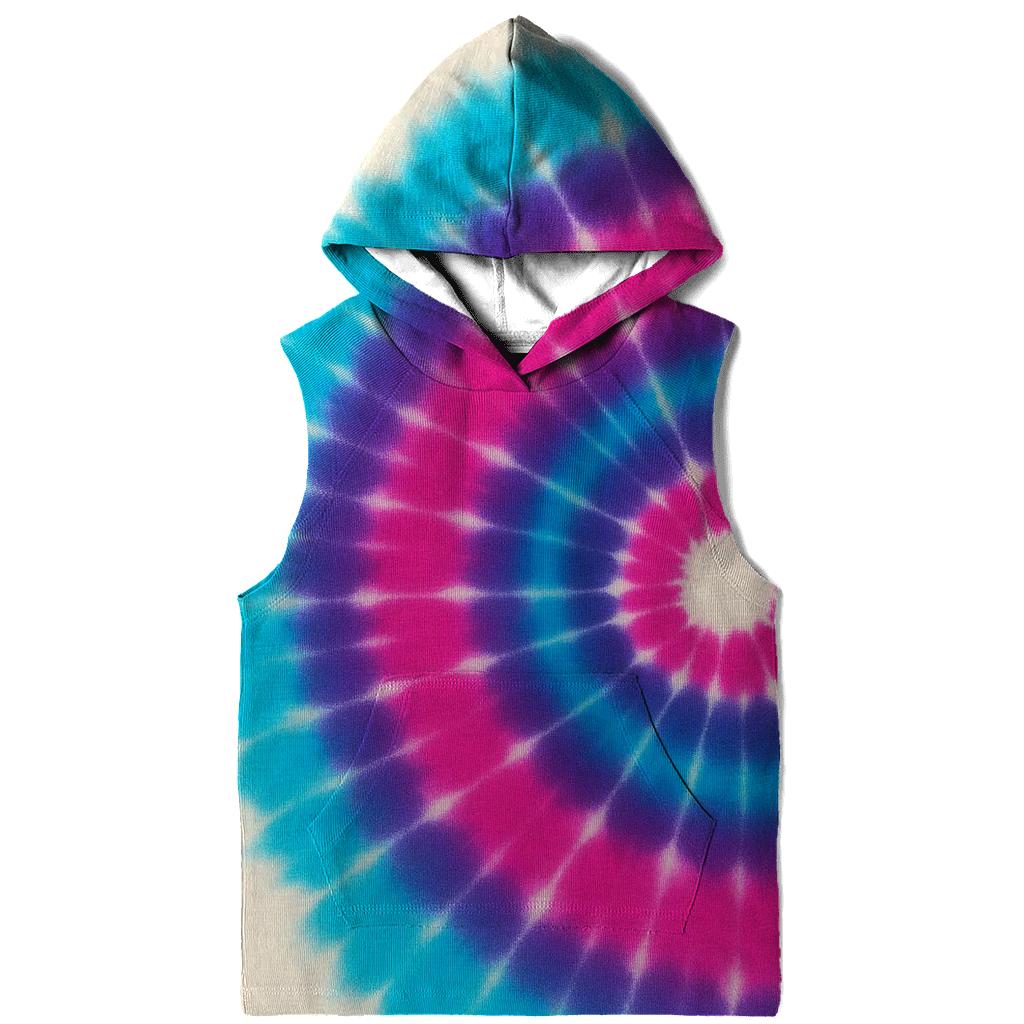 Quasar Bullseye Offset Halo embroidered hoodies