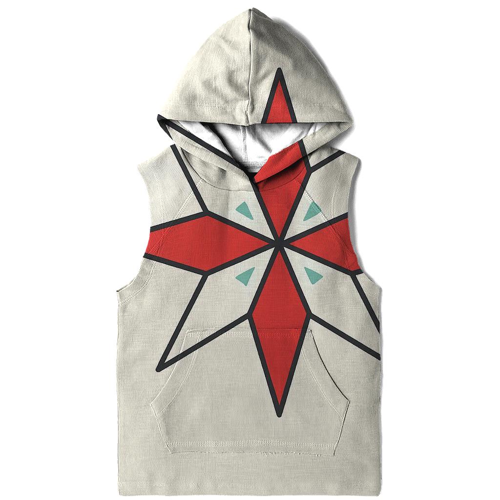 Candy Cane Starburst Rays custom hoodies