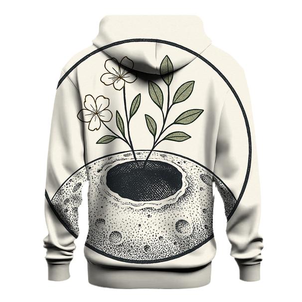 Crater Garden Botanical Emblem premium hoodies