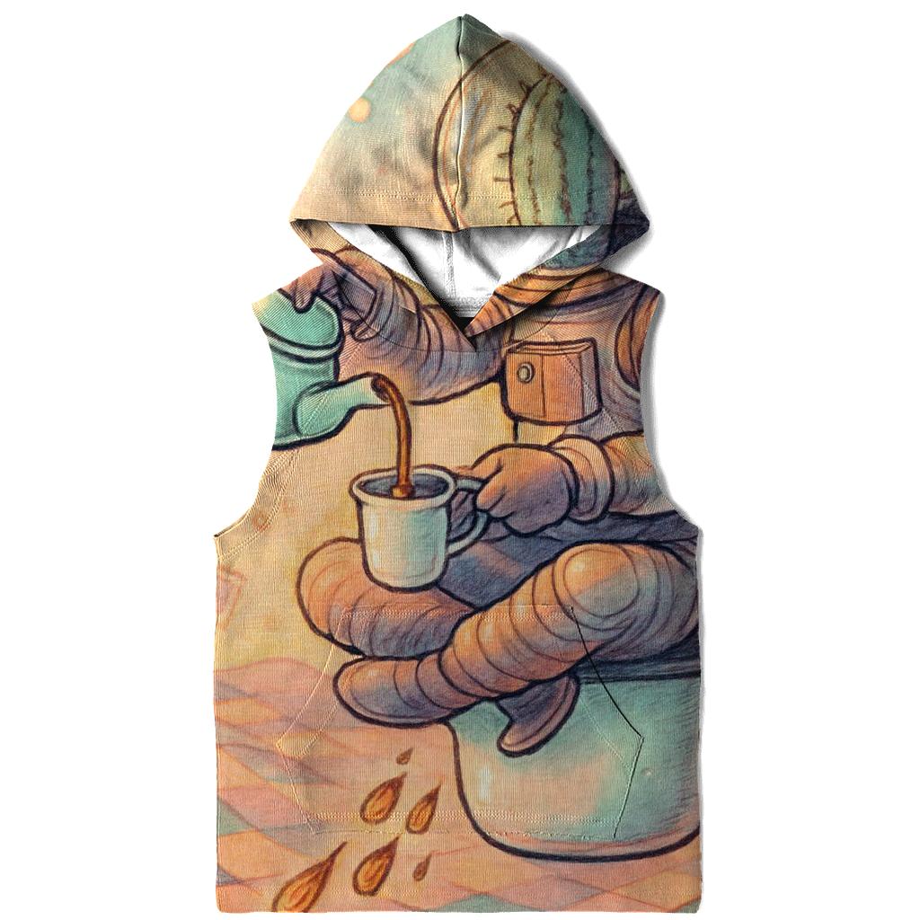 Cactus Astronaut Tea Break lightweight hoodies
