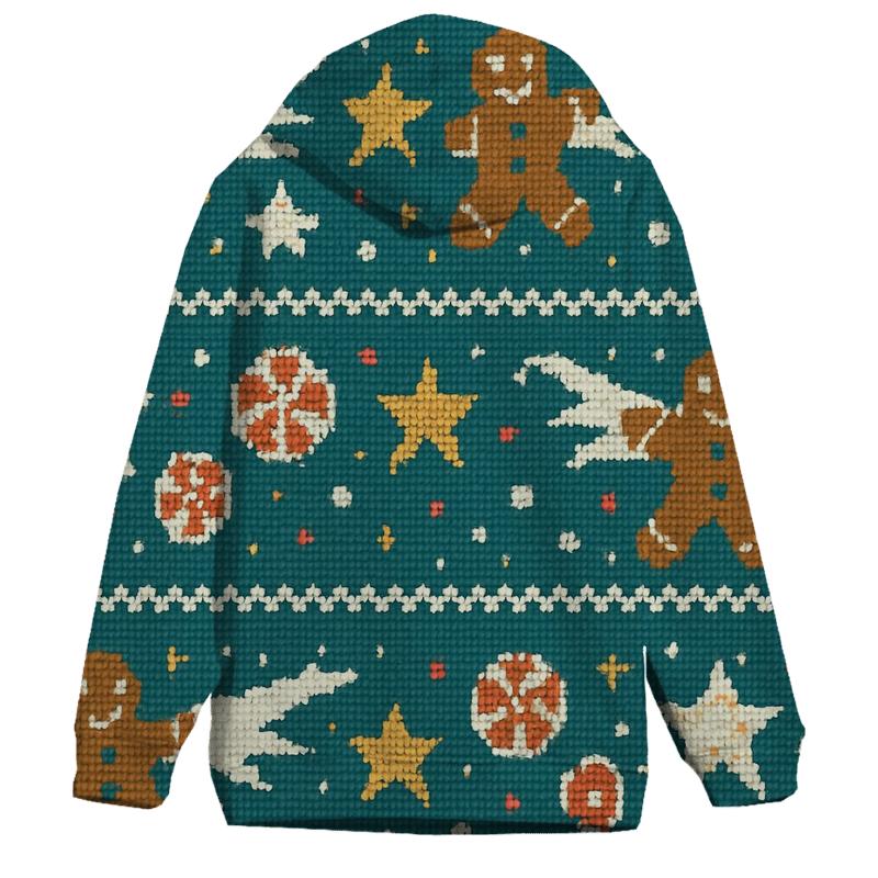 Gingerbread Comet Kitchen Scatterband Design hoodie designs