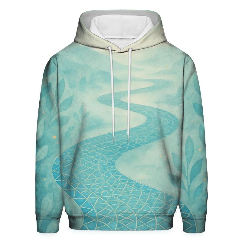 River Of Quiet Geometry designer hoodies