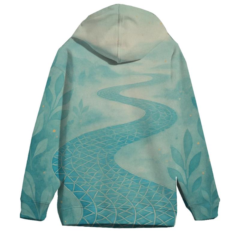 River Of Quiet Geometry designer hoodies