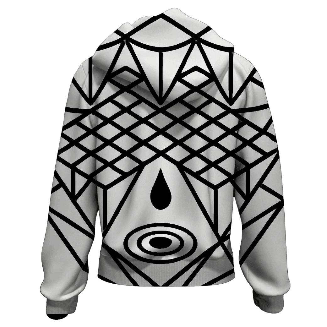 Midnight Filter Grid graphic hoodies