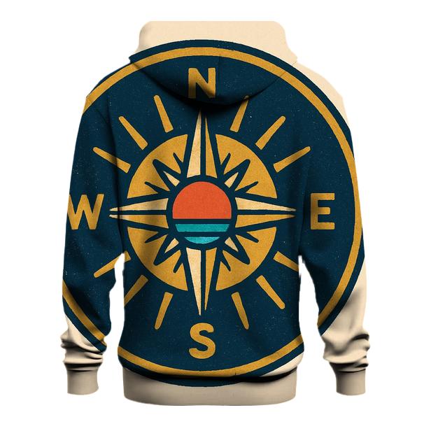 Solar Compass Adventure Patch heavyweight hoodies