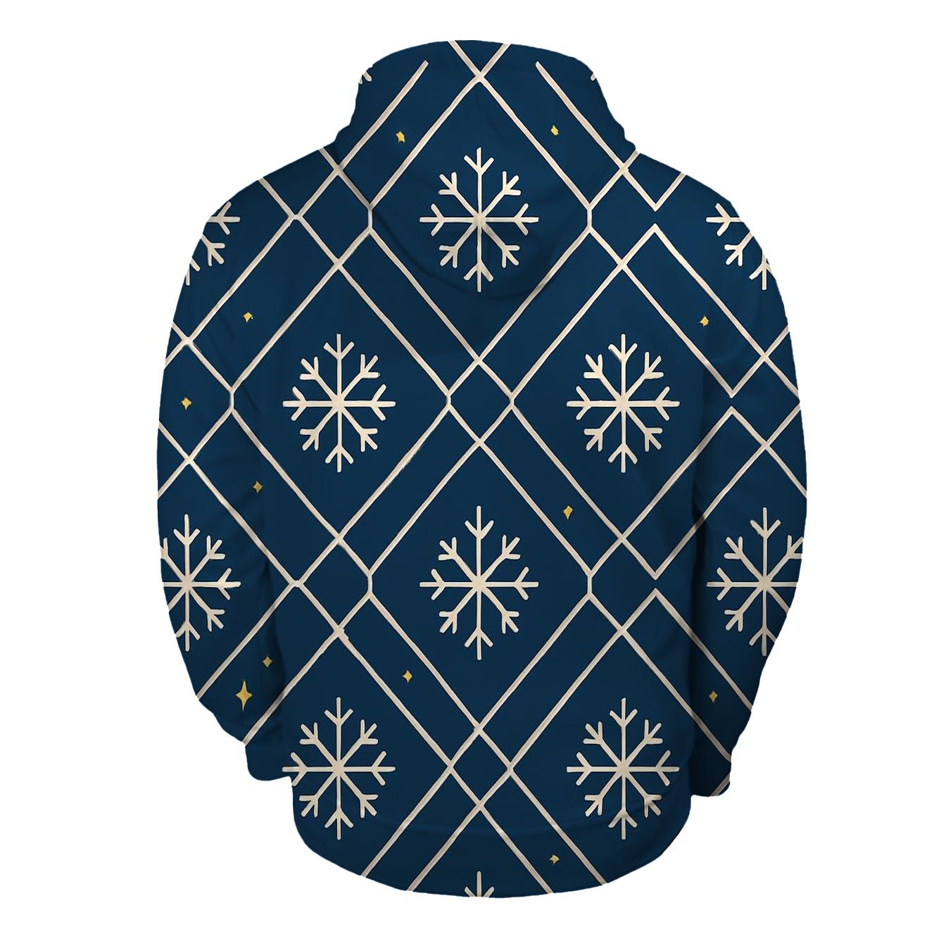 Snowflake Constellation Lattice hoodie designs