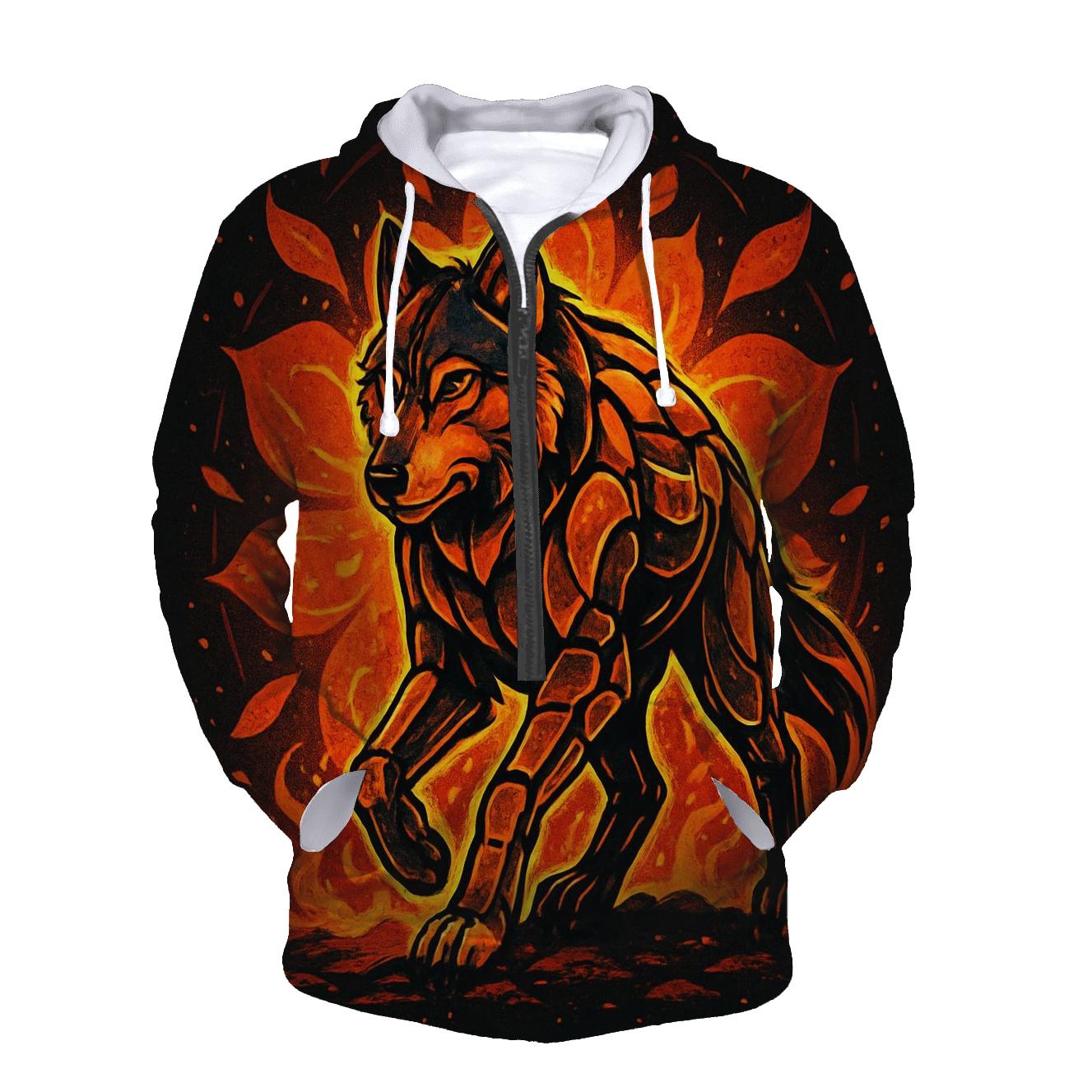 Sunforge Ember Pelt zip-up hoodies