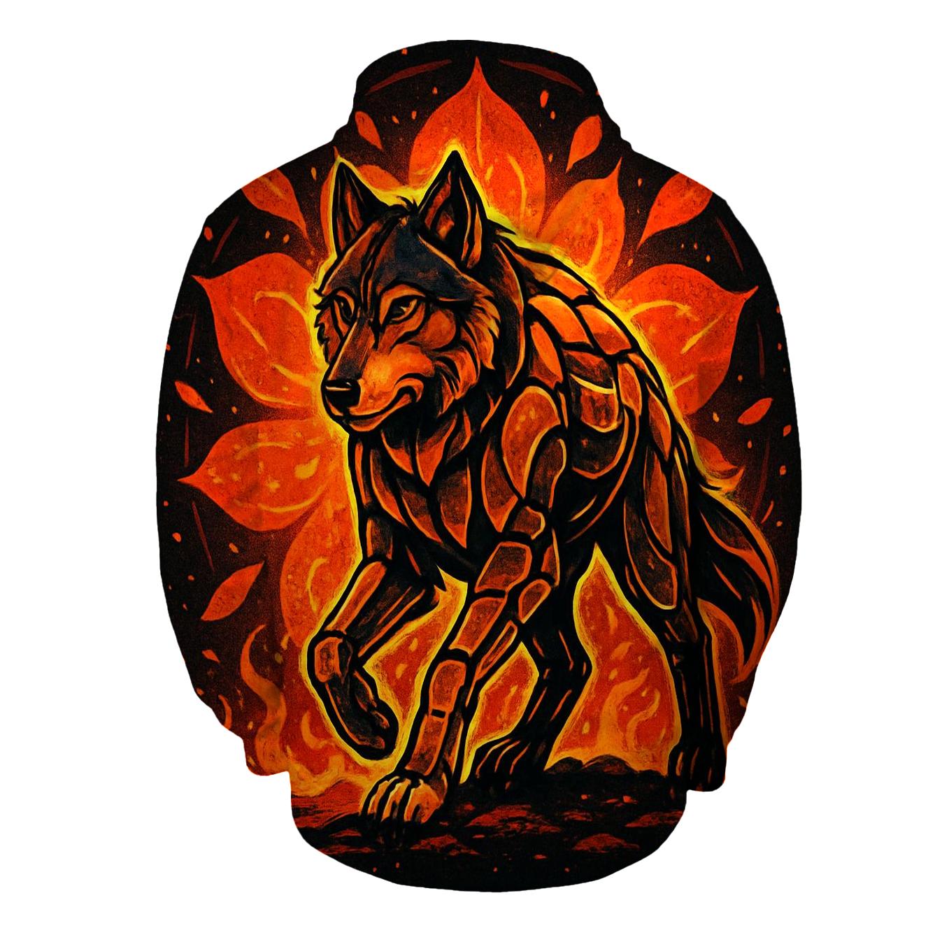Sunforge Ember Pelt zip-up hoodies
