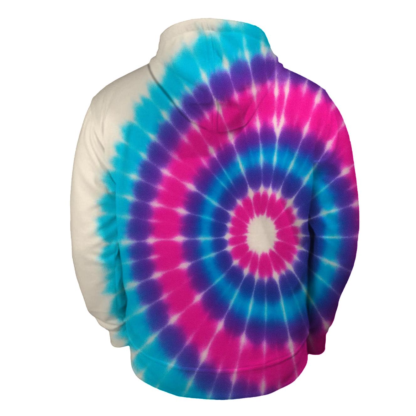 Quasar Bullseye Offset Halo printed hoodies