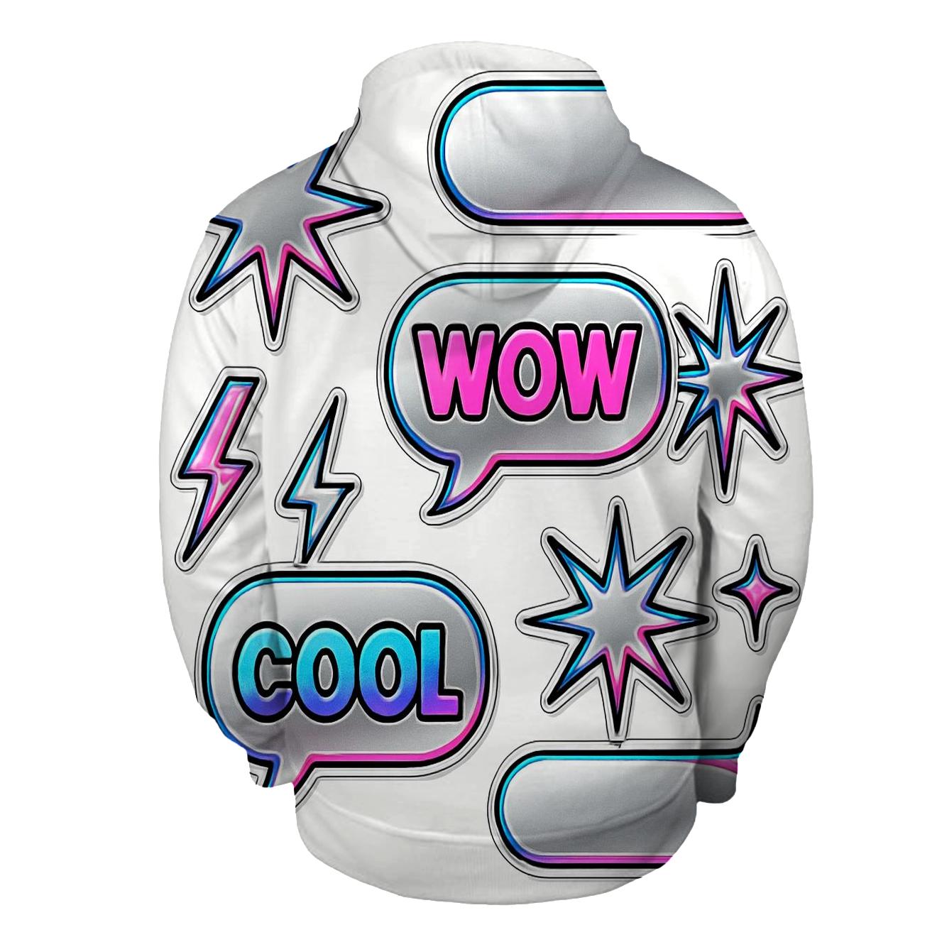 Chrome Starburst Sticker Sheet pullover hoodies