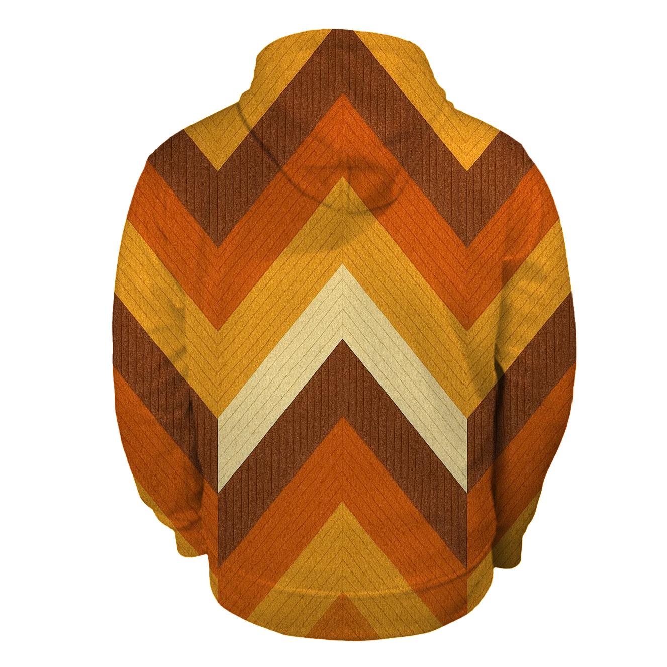 Sunburst Corduroy Chevron hoodie styles