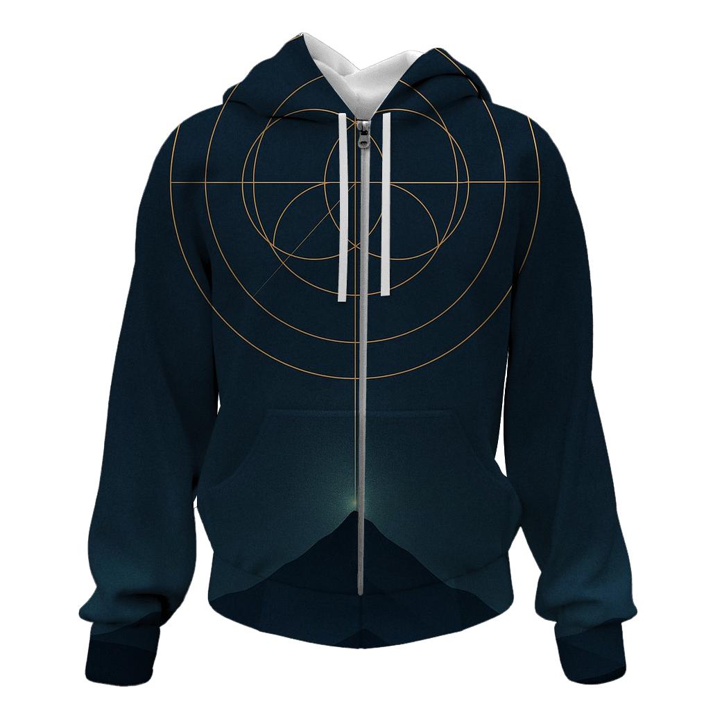 Mountain Of Inner Compass graphic hoodies
