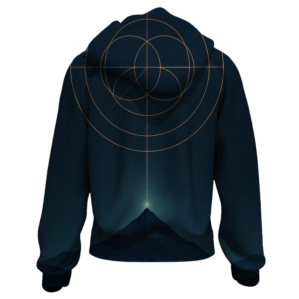 Mountain Of Inner Compass graphic hoodies