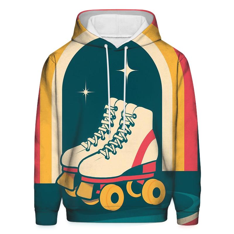 Roller Rink Neon Arches hoodie trends