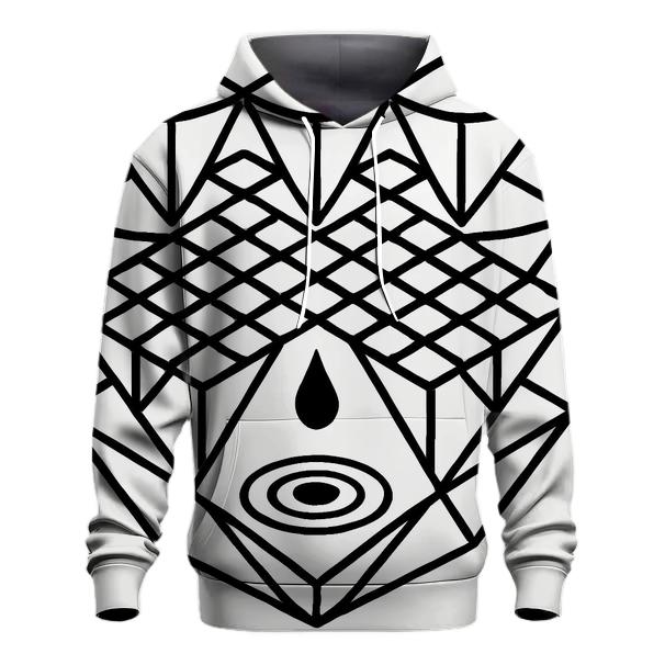 Midnight Filter Grid graphic hoodies