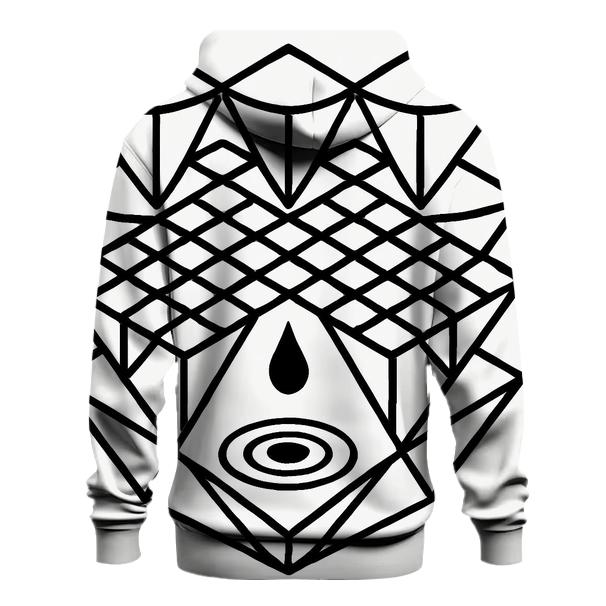 Midnight Filter Grid graphic hoodies