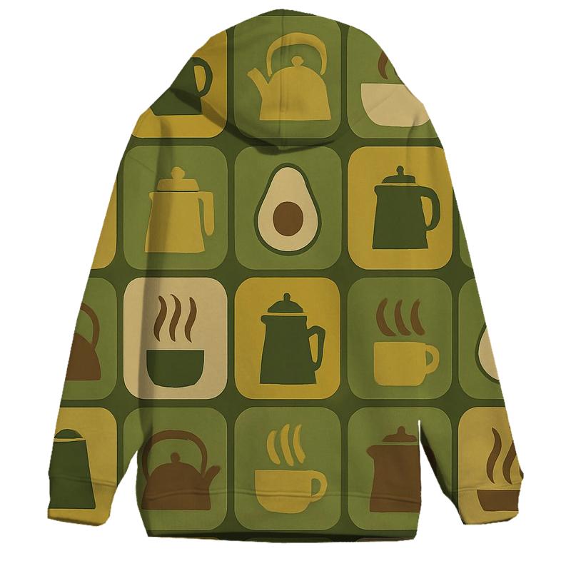 Avocado Kitchen Tile Groove hoodie styles
