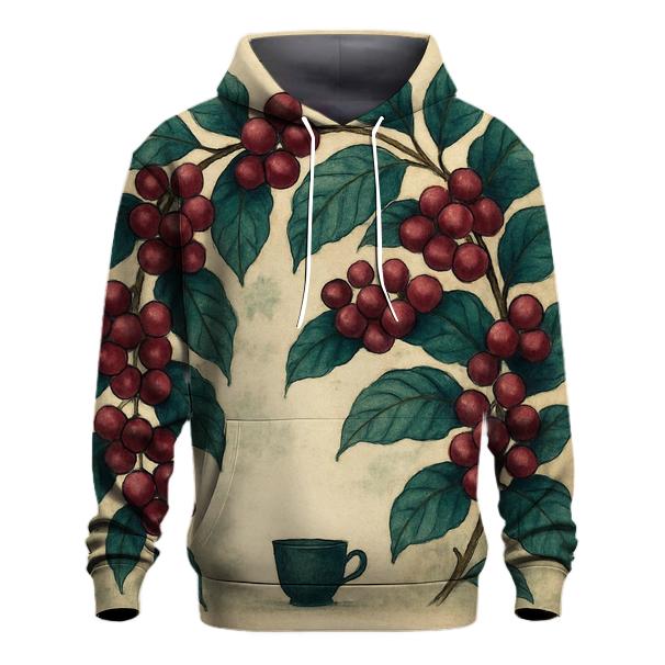 Coffee Cherry Canopy pullover hoodies