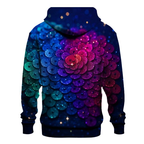 Sequin Nebula Garden hoodies fashion