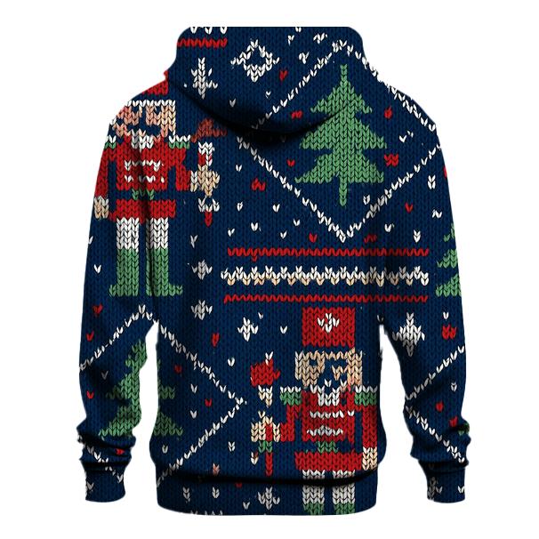 Nutcracker Rocket Brigade Panel Knit Design heavyweight hoodies