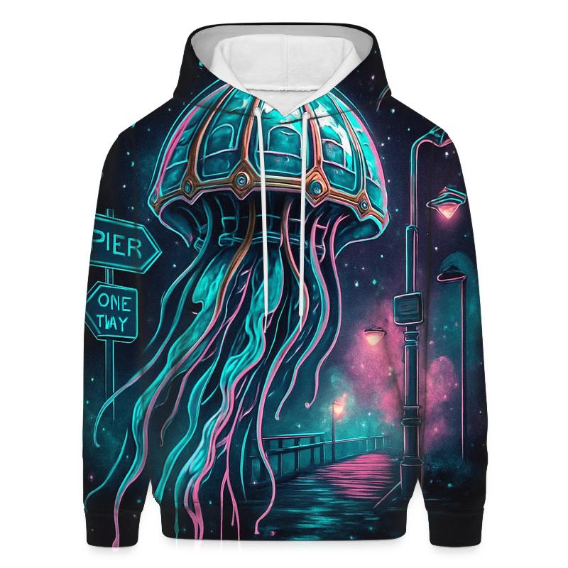 Clockwork Jellyfish Parade pullover hoodies