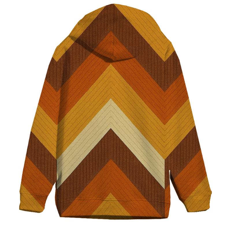 Sunburst Corduroy Chevron hoodie styles