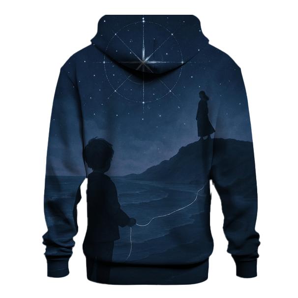 The Compass Within Her Voice Directions That Outlast Distance embroidered hoodies