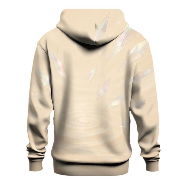 Champagne Prism Ripple designer hoodies