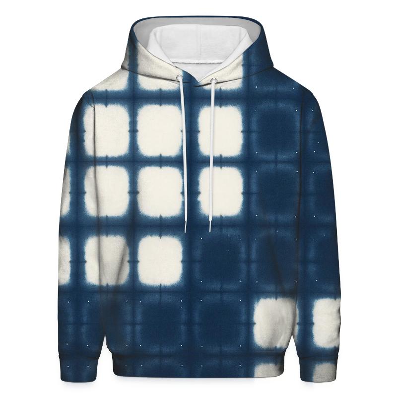 Itajime Star Map Clamp Grid lightweight hoodies