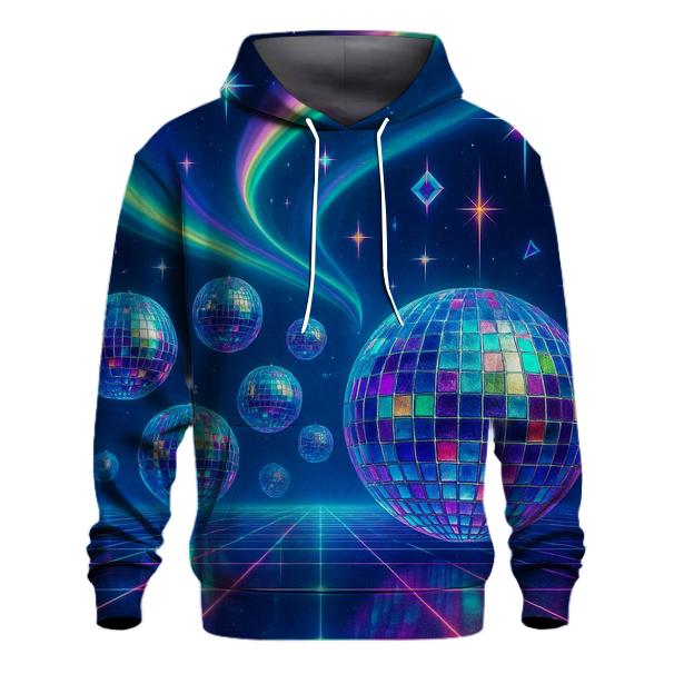 Electric Aurora Disco Array hoodies fashion