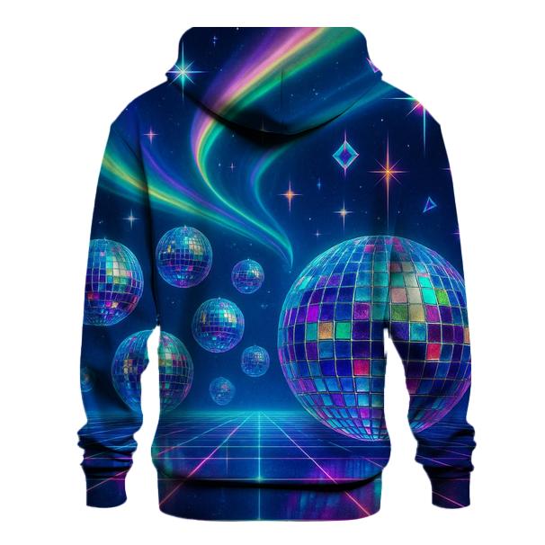 Electric Aurora Disco Array hoodies fashion