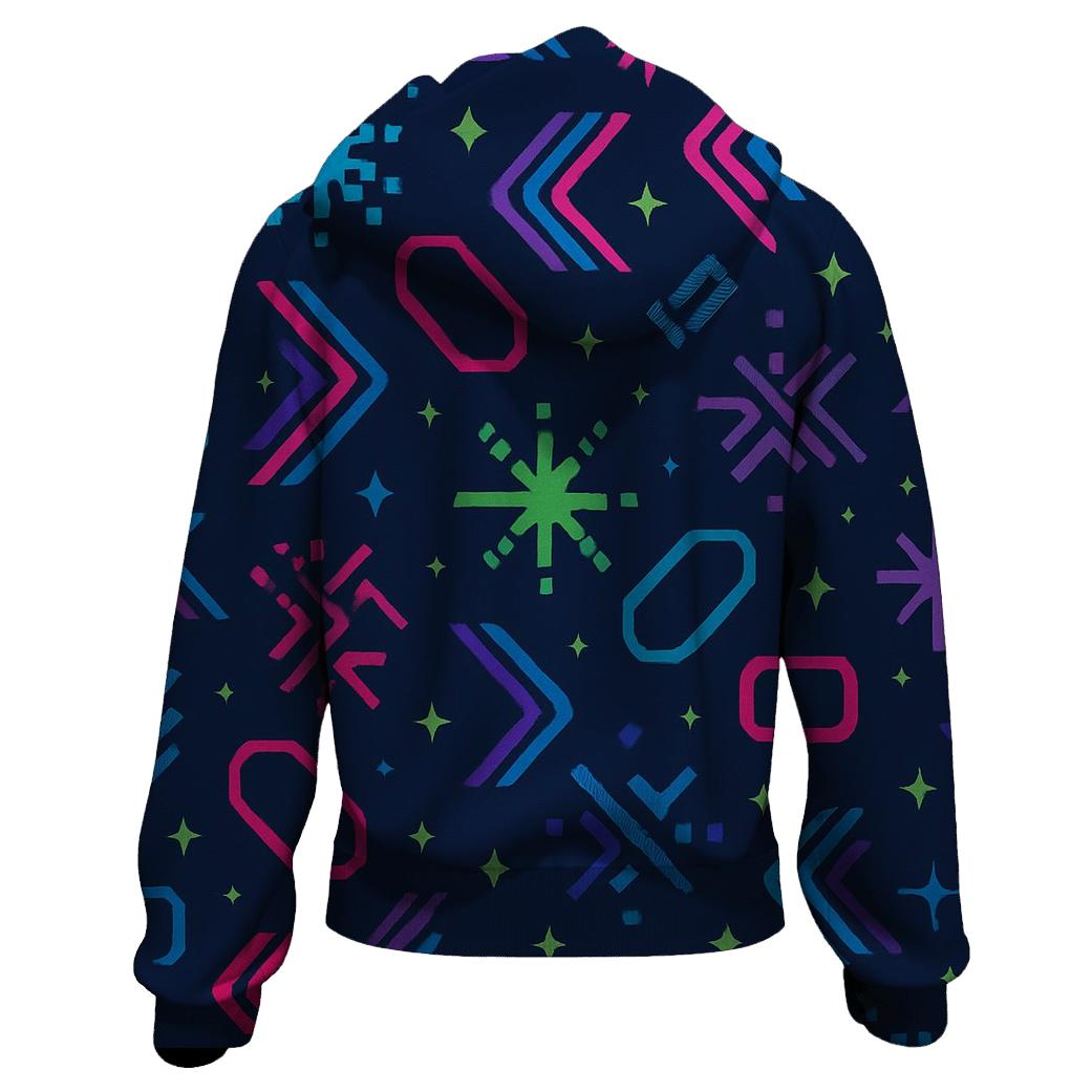 Arcade Carpet Geometry designer hoodies