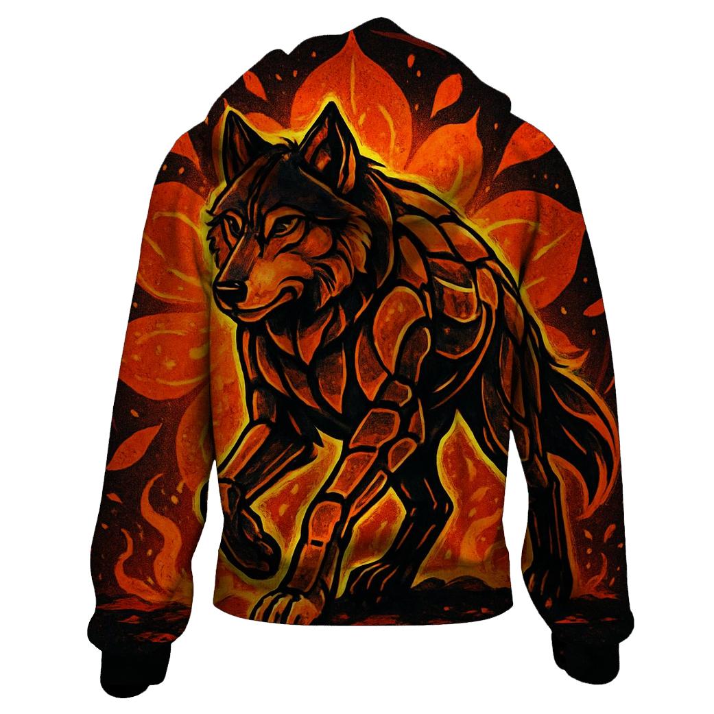 Sunforge Ember Pelt zip-up hoodies