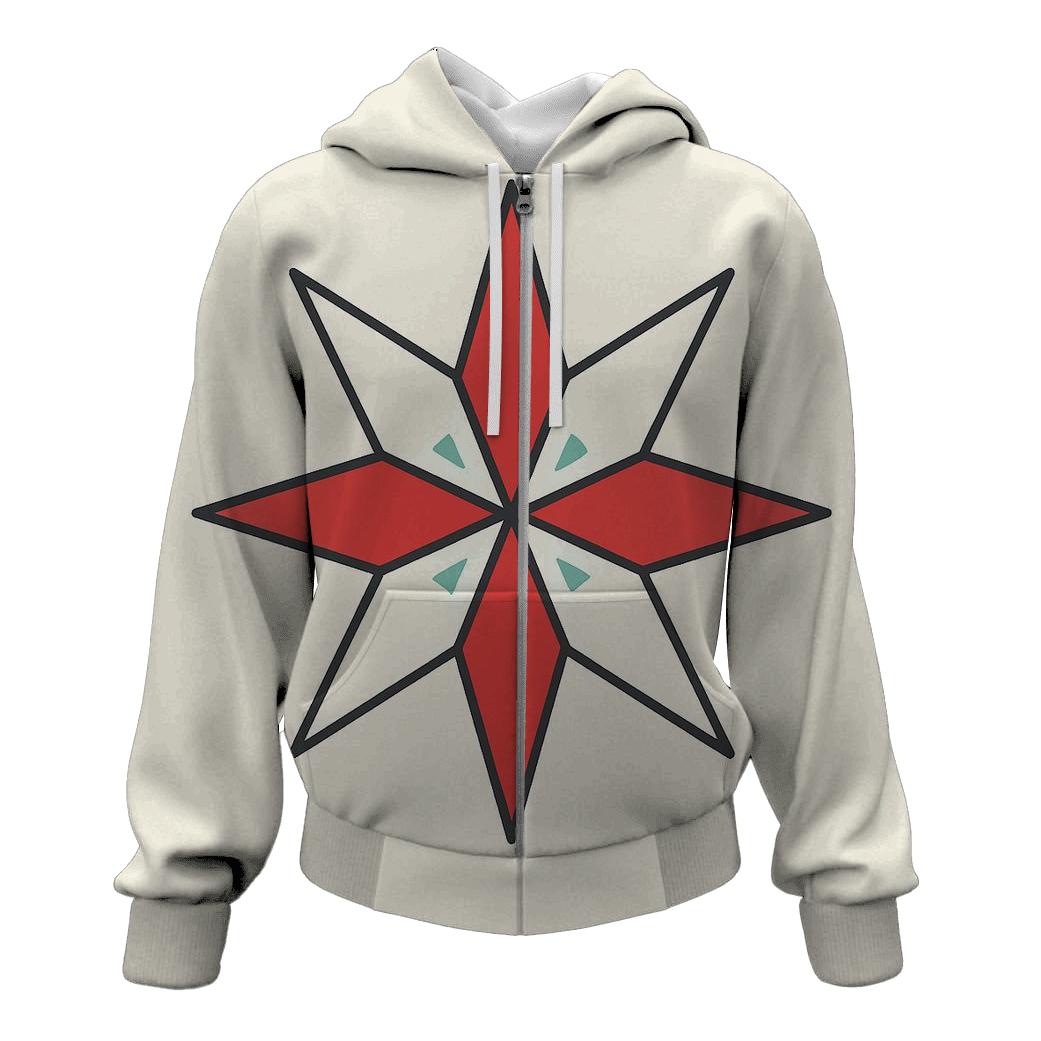 Candy Cane Starburst Rays hoodies fashion