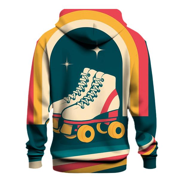 Roller Rink Neon Arches lightweight hoodies