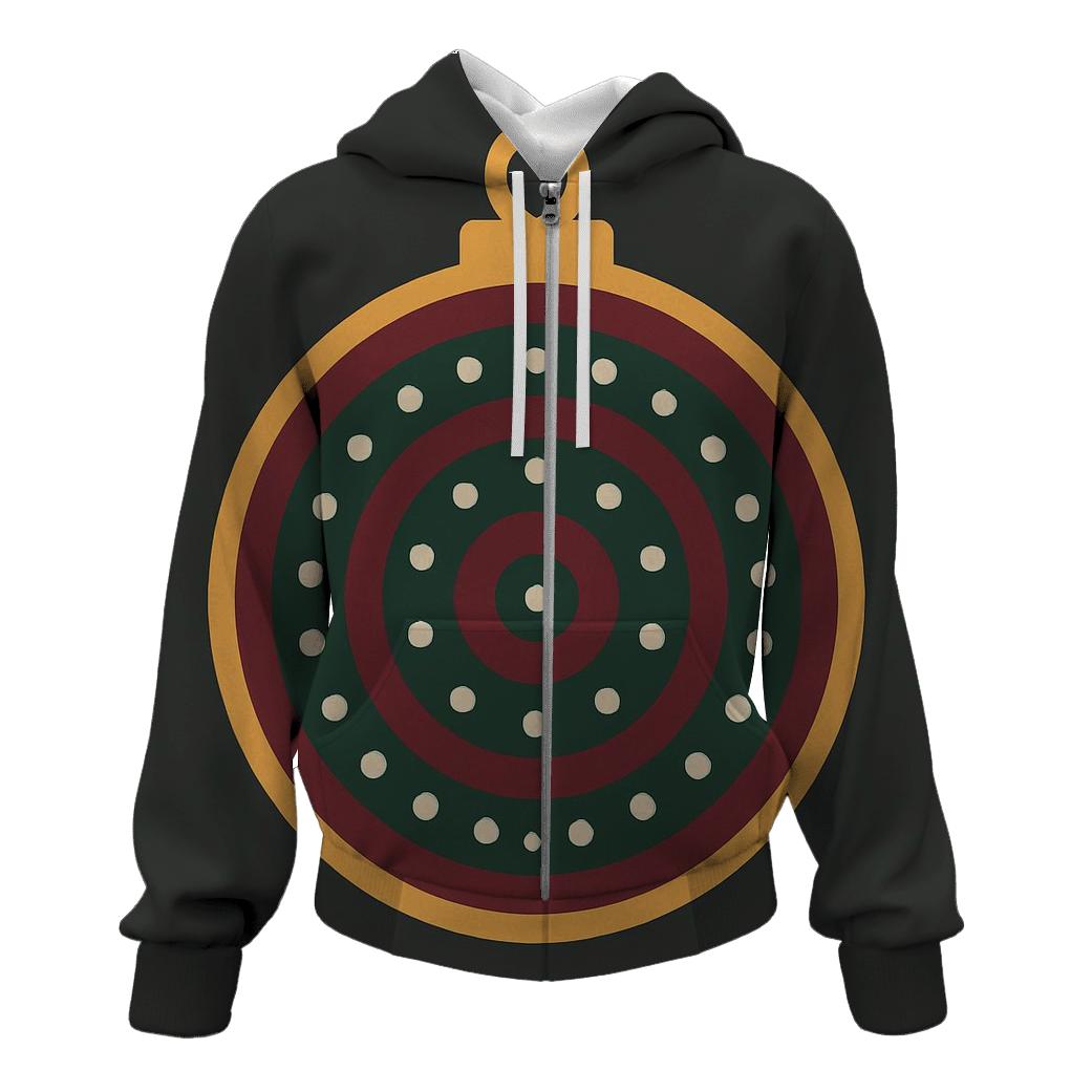 Golden Ornament Mandala Rings hoodie designs