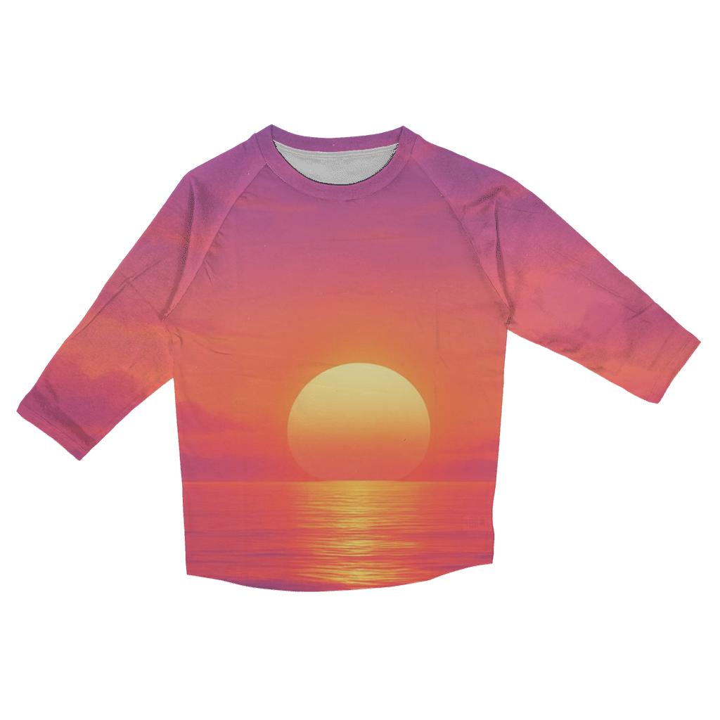 Glass Horizon Afterglow casual three quarter sleeve shirts