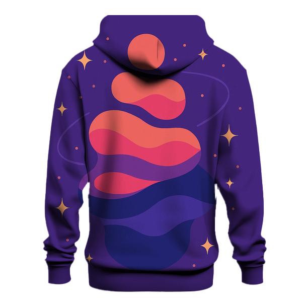 Cosmic Lava Lamp Layers heavyweight hoodies