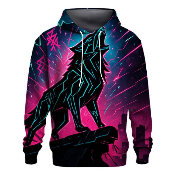 Neon Rift Street Howl lightweight hoodies